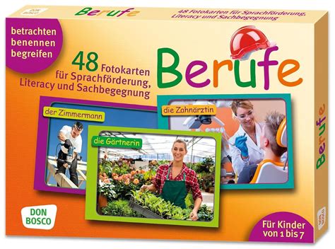 berufe fotokarten sprachf rderung literacy sachbegegnung Reader