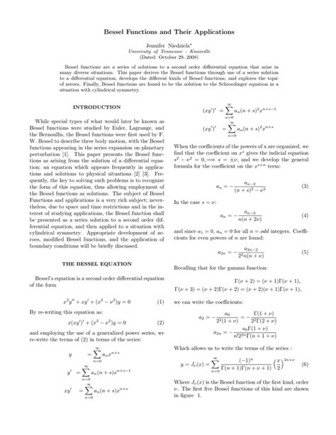 bessel functions and their applications bessel functions and their applications Reader