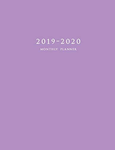 best 2019 2020 monthly planner large Reader