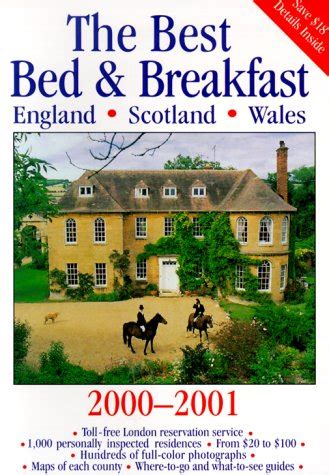 best bed and breakfast england scotland and wales 2000 2001 Reader