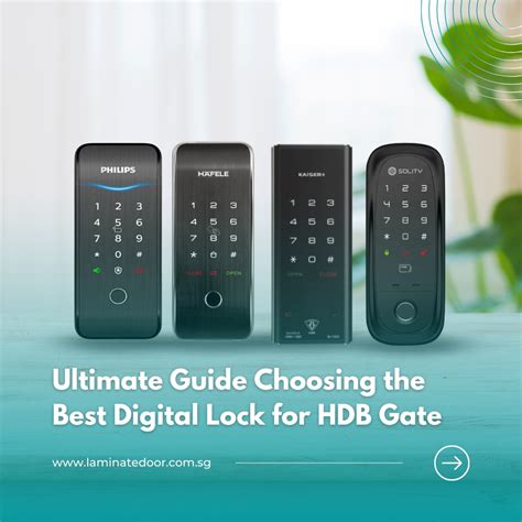 best digital lock for hdb gate