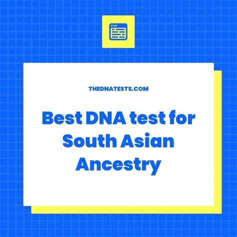 best dna test for south asian