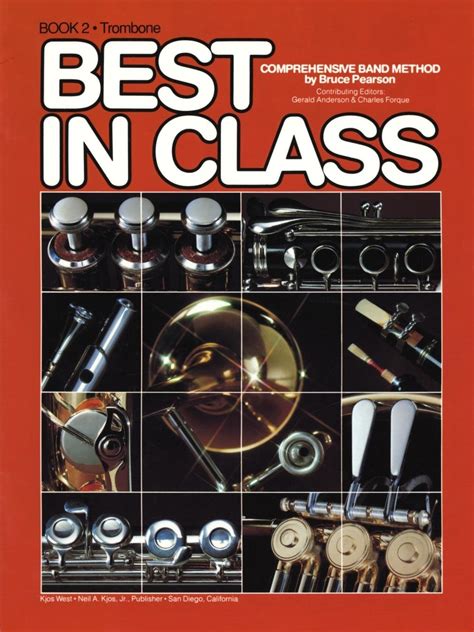 best in class trombone book 2 comprehensive band method Reader