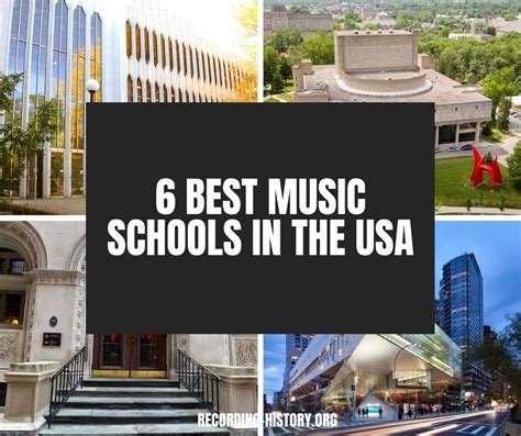 best music schools in america