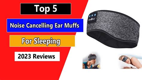 best noise cancelling ear muffs for sleeping