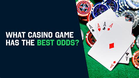 best odds in casino