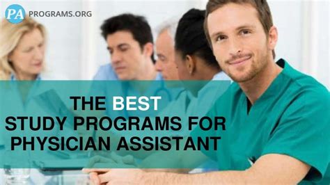 best physician assistant programs