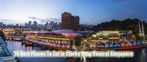 best place to eat at clarke quay