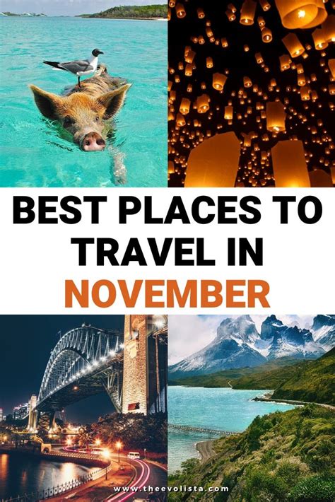 best places to travel in november 2018