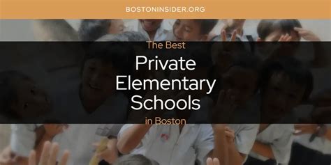 best private elementary schools in boston