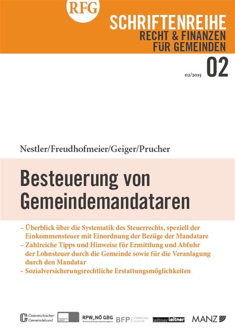 besteuerung von gemeindemandataren christoph nestler PDF