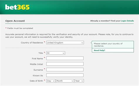 bet365 registration