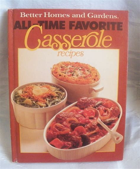 better homes and gardens casserole cook book Epub