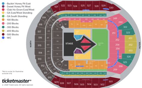 Beyonce Seating Chart Cowboy Carter