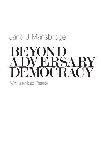beyond adversary democracy 1st first edition Kindle Editon