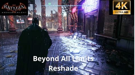 beyond all limits reshade batman arkham knight