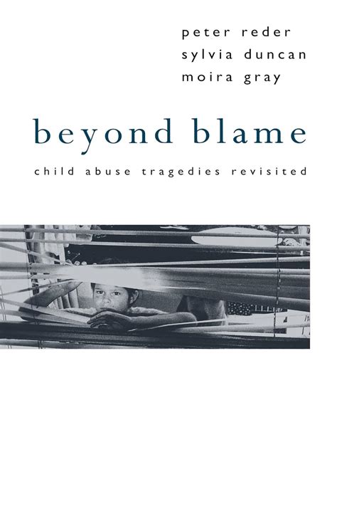 beyond blame child abuse tragedies revisited Reader