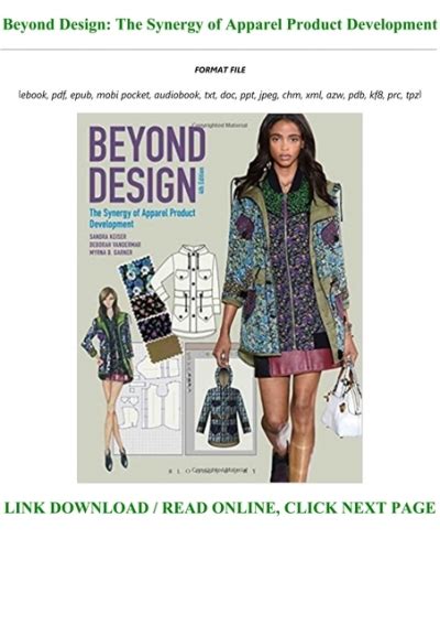 beyond design synergy apparel development Ebook PDF