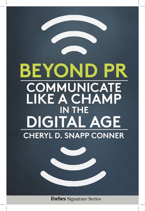 beyond pr communicate like a champ in the digital age Epub