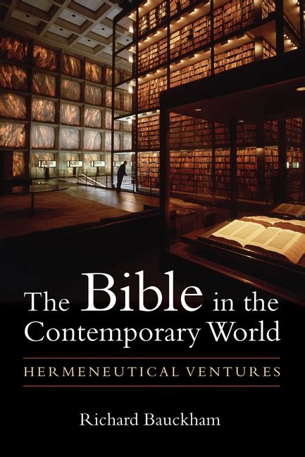 bible contemporary world hermeneutical ventures Kindle Editon