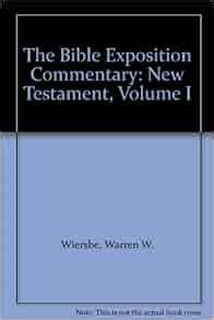 bible exposition commentary vol 1 new testament Reader