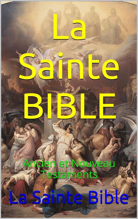bible sainte fran ais testaments augustin ebook PDF