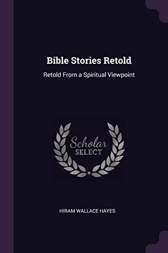 bible stories retold spiritual viewpoint PDF