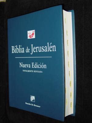 biblia de jerusalen 4ª edicion manual totalmente revisada modelo 1 PDF