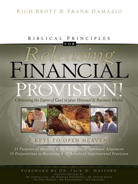 biblical principles or releasing financial provision PDF