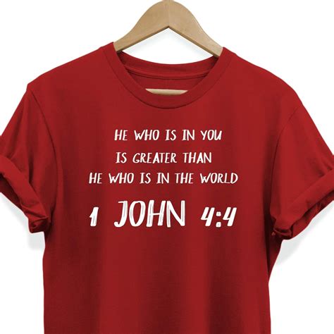 biblical quotes on t-shirts