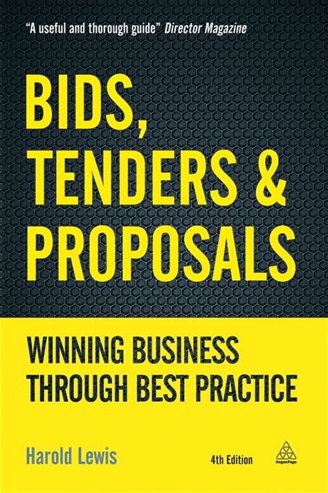 bids tenders and proposals bids tenders and proposals PDF