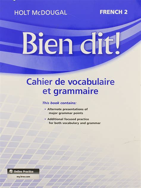 bien dit holt french 2 answers Ebook PDF