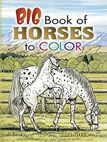 big book of horses to color dover nature coloring book Reader