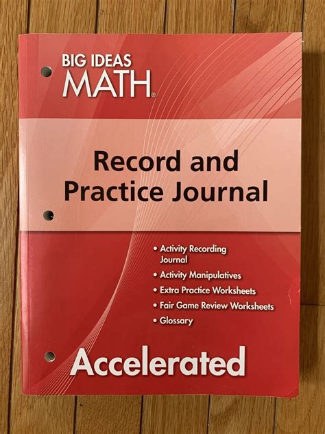 big ideas math 8 record and practice journal answers Reader