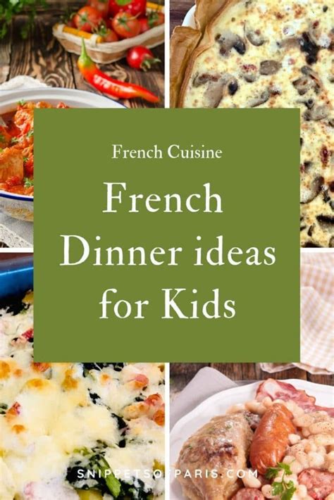 big meals for little hands easy french cuisine for kids Doc