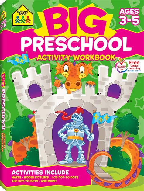 big preschool activity workbook pdf Doc