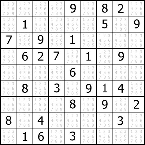 big print sudoku easy large grid sudoku puzzles Epub