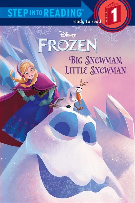 big snowman little snowman disney frozen step into reading PDF