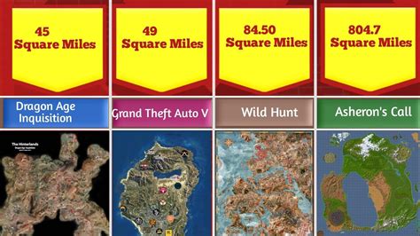 biggest video game maps