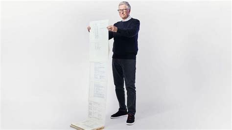 bill gates holding paper Kindle Editon