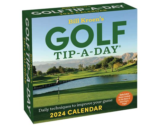 bill kroens golf tip a day 2004 day to day calendar Reader