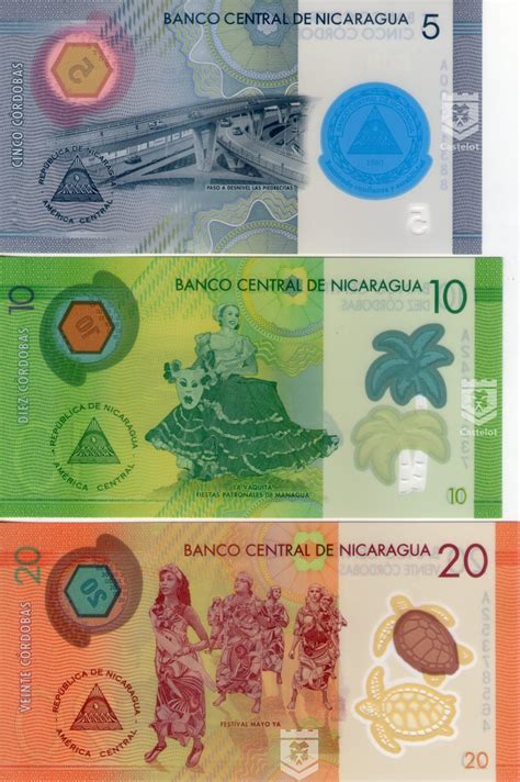 billetes de nicaragua actuales