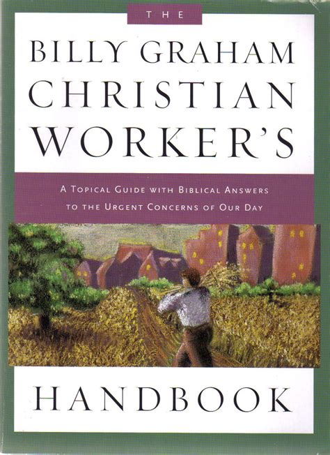 billy graham christian worker handbook PDF