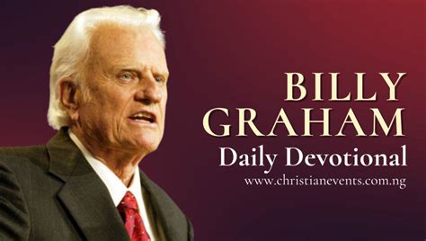 Billy Graham Devotions