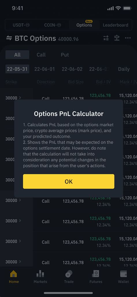 binance calculator