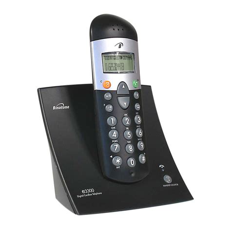 binatone e3300 user manual PDF