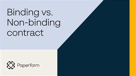 binding vs non binding