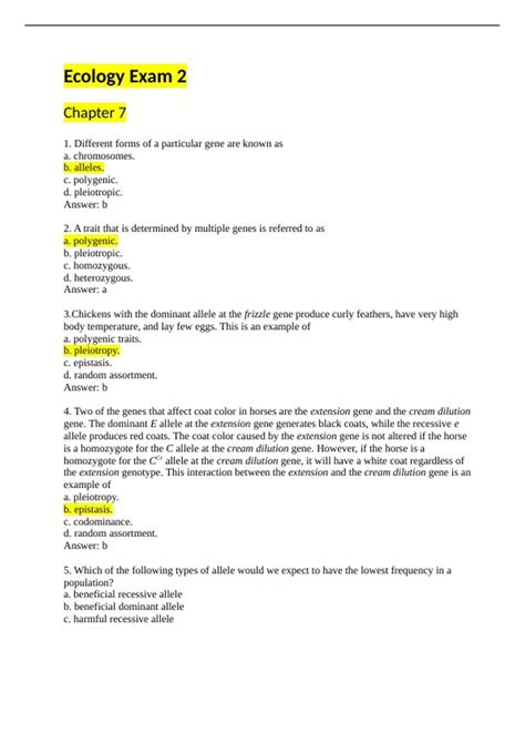 biodigest 2 ecology answers Doc