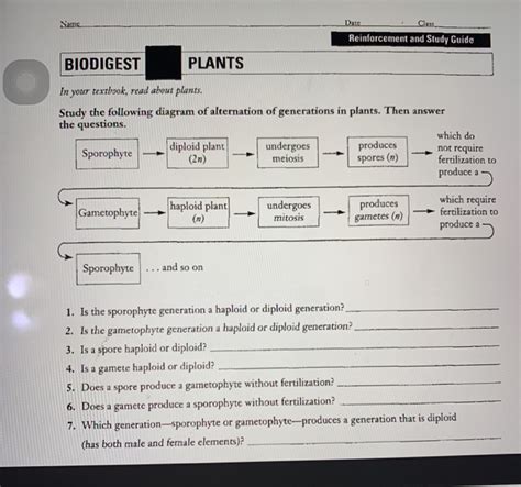 biodigest 5 reinforcement and study guide answers Doc