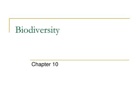 biodiversity chapter 10 answer key Doc